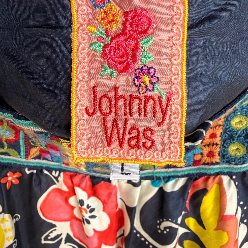 Johnny Was Vintage Babydoll Top - Picture 4 of 12